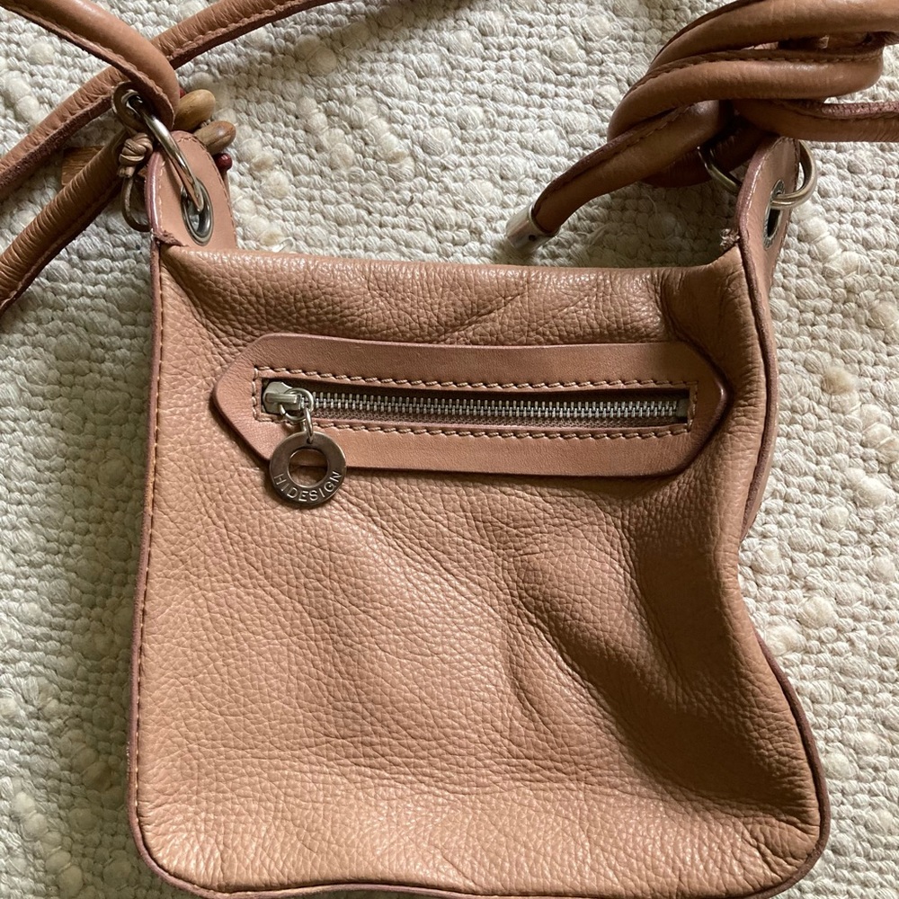 Hidesign Soft Leather Crossbody Handbag Tan